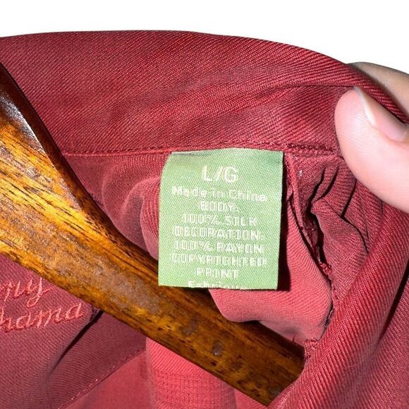 Limited Edition Tommy Bahama Grill master Button Down Shirt Size L - Picture 4 of 9
